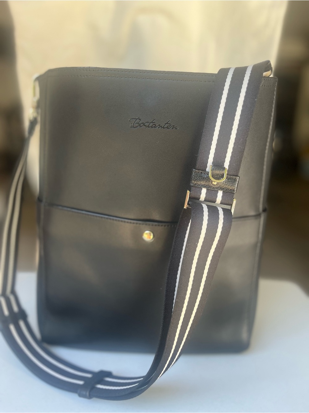 Bostanten Black Crossbody Purse